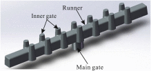 Casting defects and microstructure distribution characteristics of aluminum alloy cylinder head-gr1