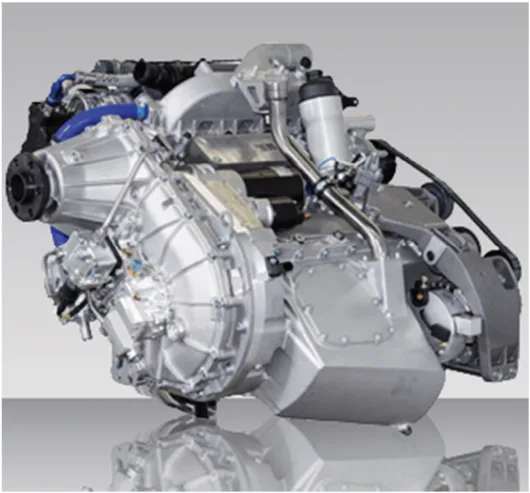 Fig. 5. CD-135/155 diesel aircraft piston engine [9] 