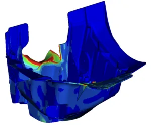 CAE modelling of cast aluminium in automotive structures