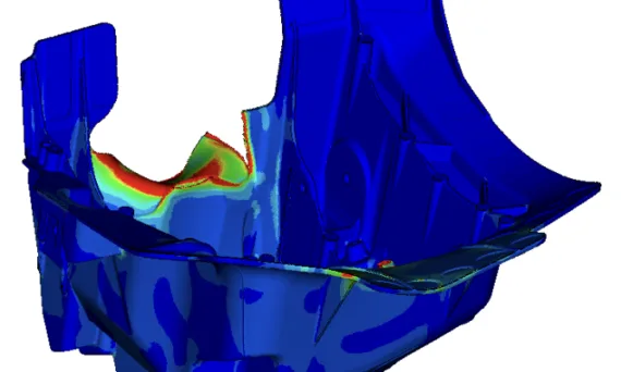 CAE modelling of cast aluminium in automotive structures