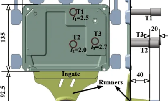 Determination of interfacial heat transfer coefficient and its application in high pressure die casting process