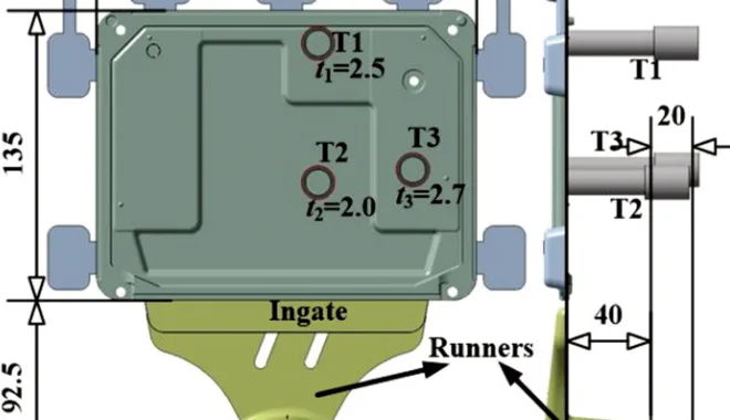 Determination of interfacial heat transfer coefficient and its application in high pressure die casting process