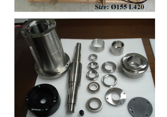 Fig. 1 Prototype and rotor for copper die casting