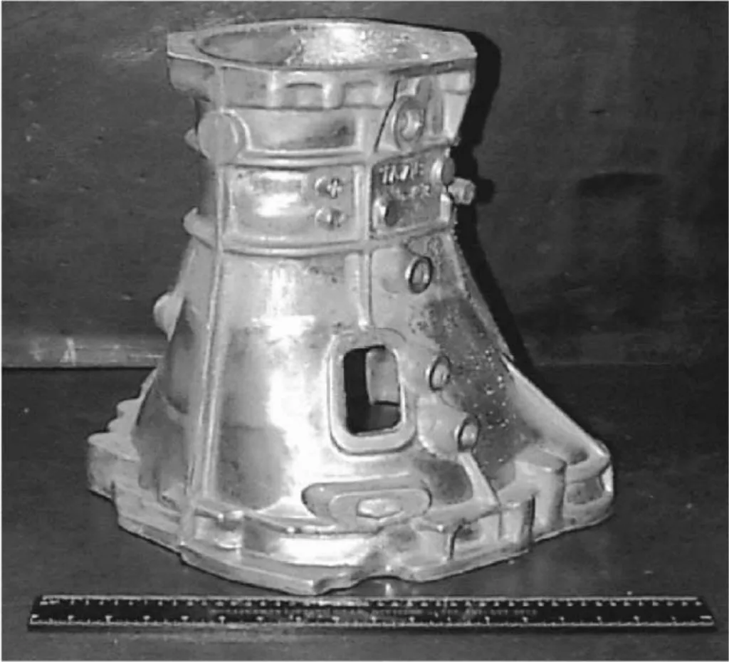 Fig. 1. A TA Transmission Case casting.