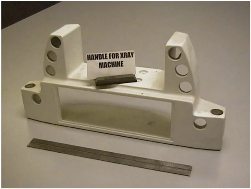 Fig. 1. Handle for X-Ray machine made out of V Process.