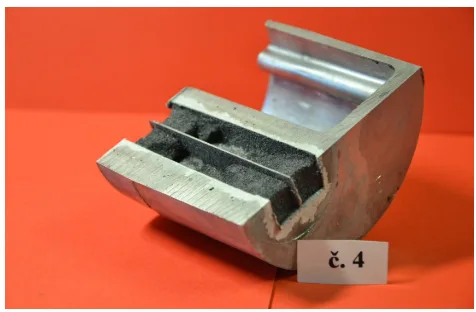 Fig. 6. H 2400 during dissolution of the glued core