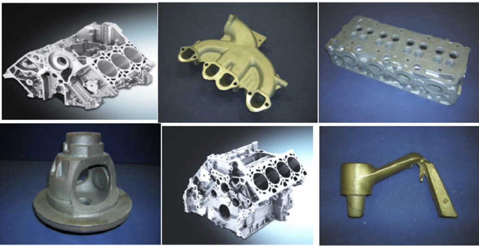 Fig1  Examples of components manufactured with casting core44