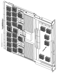 Figure 2 - Early fin style heatsink