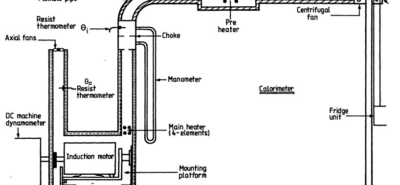 Figure 3.2 Isometric sketch of the calorimeter