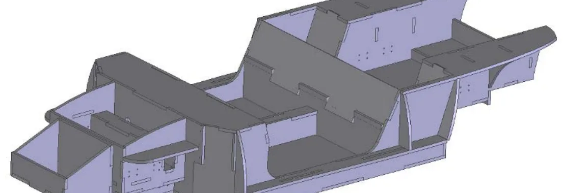 Figure 4.1 Ultracommuter Chassis design