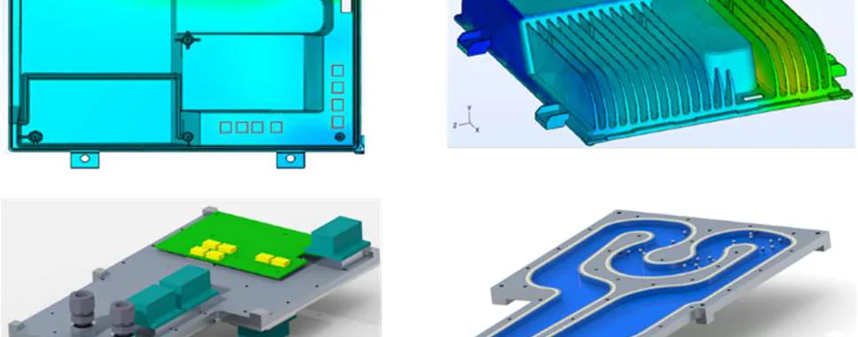 Figure 9: Top: air-cooled example. Bottom: liquidcooled example.