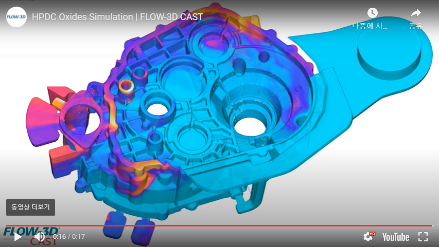 HPDC Oxides Simulation | FLOW-3D CAST