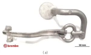 Eco-sustainable lightweight automotive part manufacturing: GHGs-free die casting of brake leverage prototype made of AZ91D-1.5CaO magnesium alloy