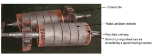 Photo 3.3 Manufactured copper rotors