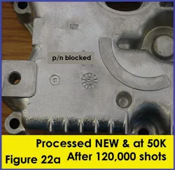 Figure 22a: Processed NEW & at 50K After 120,000 shots
