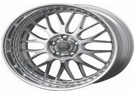 Fig:2This is ZK30 with Zn and Zr is lighter than Aluminum forged wheel which is used in Audi A8 series.