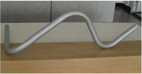 Fig:4The curved, extruded magnesium tubing forms handrails that are lighter, thinner and stronger than Aluminum handrails.