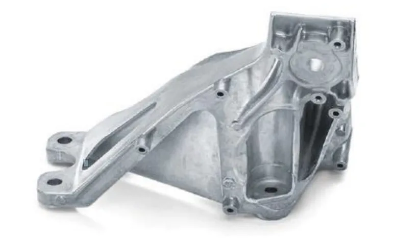 Aluminium engine bracket produced by high pressure die casting (Photo: Aluminium Rheinfelden)