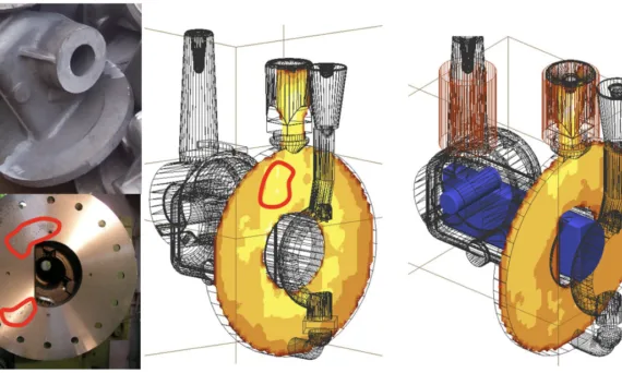 Figure 3. Aluminium-alloy circuit breaker tank by gravity die casting