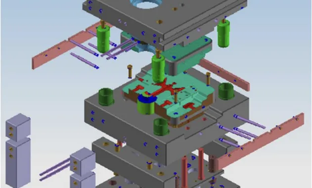 Fig. 7.1.7 Exploded View of Assembly