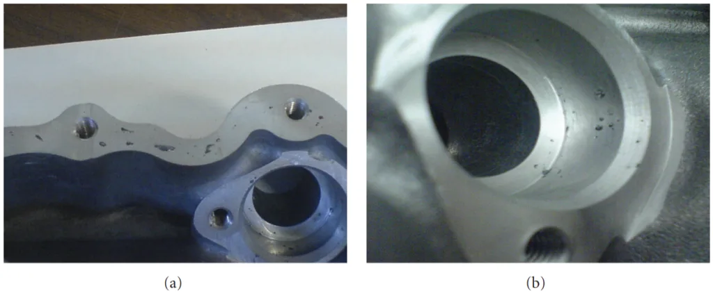 Figure 7: Some porosity defects.