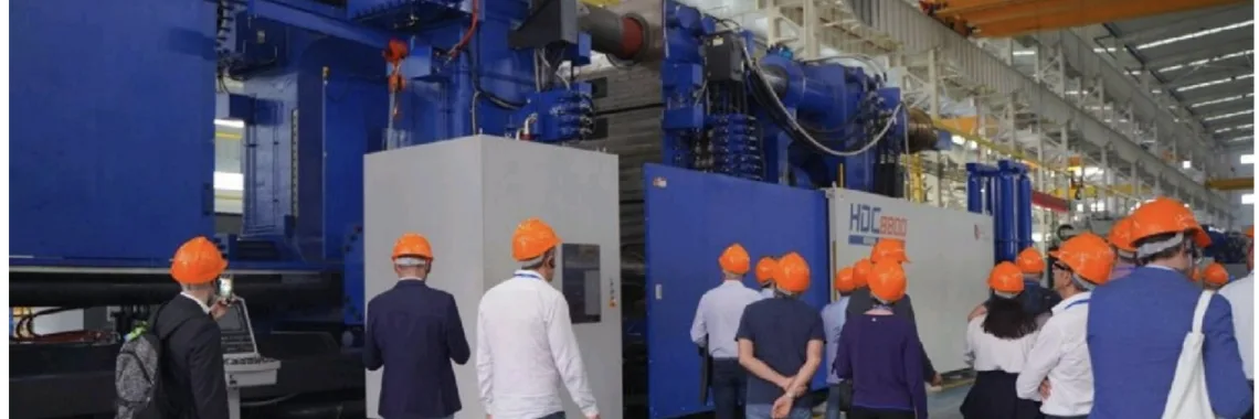 Haitian 8,800 tons GIGA PRESS at Haitian Open Day