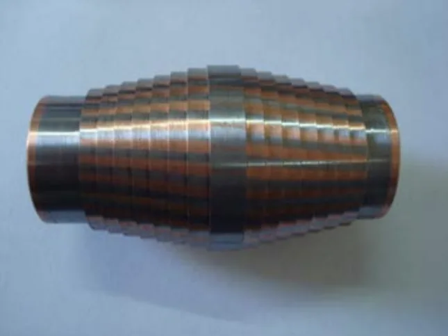 Figure 1, internal quality of cast copper rotors