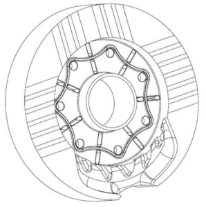 Figure 2. Shaped insert model [Dostal 2012]
