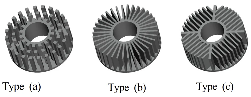 [Fig. 4] Type of heat sink bottom