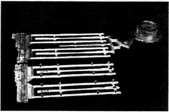 Figure 5. Pressure die cast test bars, conforming to ASTM E8-92a.