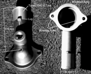 Figure 1.1 Automotive Water Inlet Casting.