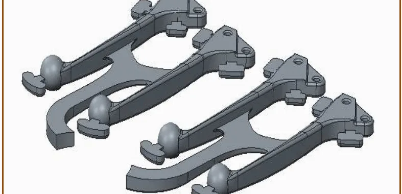 Fig. 1. Runner System of the Modified Design