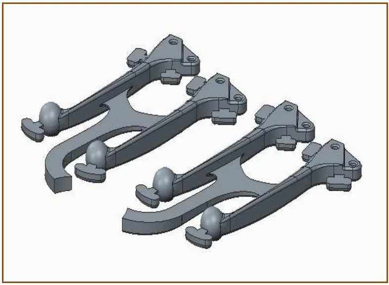 Fig. 1. Runner System of the Modified Design