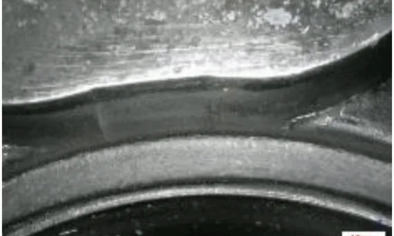 Fig.1 Degradation of the mold part