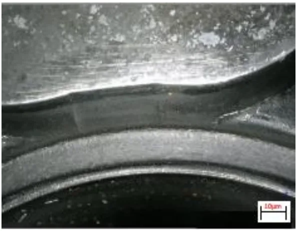 Fig.1 Degradation of the mold part