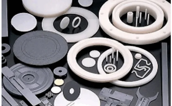 Fig. 3. Examples of dense ceramic components of manufacturing equipment for semiconductor devices and liquid crystal display panels.