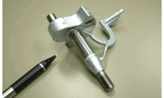 Figure 1 - EZAC net shape insert molded crankshaft prototype for lawn trimmer