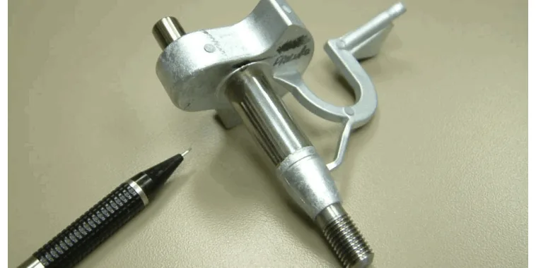 Figure 1 - EZAC net shape insert molded crankshaft prototype for lawn trimmer