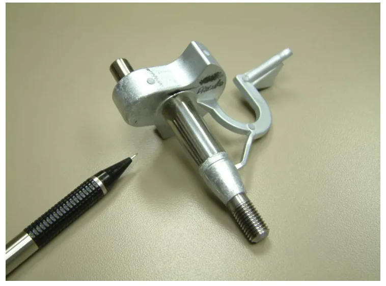 Figure 1 - EZAC net shape insert molded crankshaft prototype for lawn trimmer