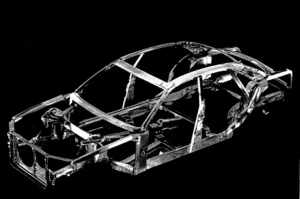 Figure 6. Aluminum spaceframe (Source: Paefgen 1994)