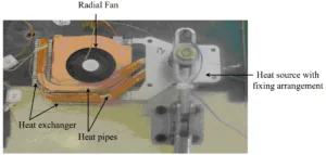 Figure 1.3 Remote Heat Exchanger for cooling laptop microprocessors.