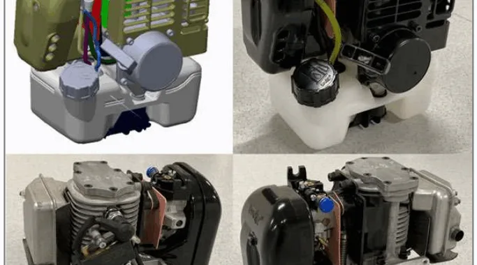 Figure 15. CK1 engine – external views.