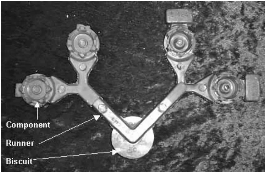 Figure 1. Cast aluminium (LM24) clutch housing component.