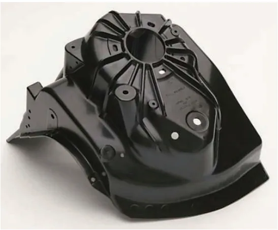 Figure 1 – BMW X5 Shock tower cast by Albany Chicago in Aural-2 alloy.