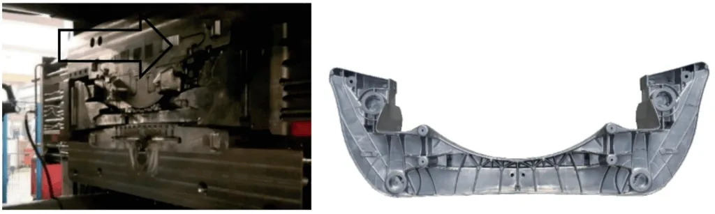 Fig. 3 - Dies and prototypes
