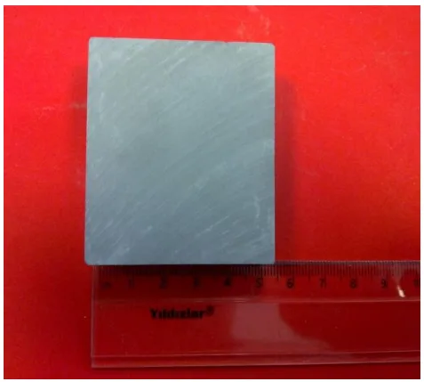 Figure 1: Hexgonal boron nitride- titanium diboride (hBN-TiB2) composites