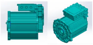 Fig. 1. Structure of die-casting motor