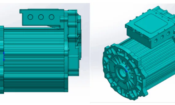 Fig. 1. Structure of die-casting motor