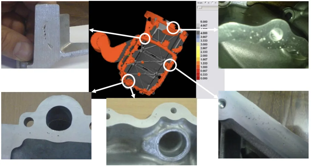 Fig. 6: final solidification positions
