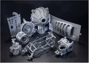 Figure 2.1: LM 25 (Al—7Si-0.3Mg) aerospace and automotive thin walled products (efunda, 2009).